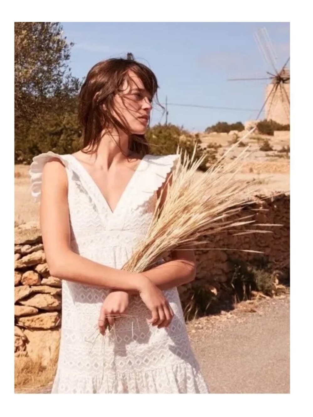 Iconic bohemian Sézane magalie dress 4/36